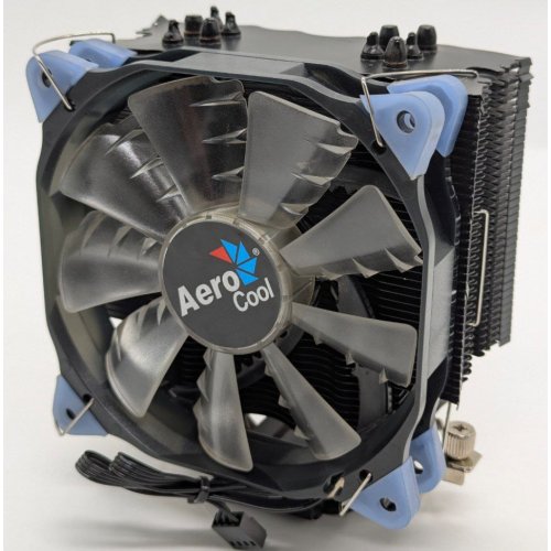 Кулер Aerocool Verkho 4 Dark (ACTC-NA30430.01) (Відновлено продавцем, 843197) купити в Україні: Київ, Львів, Хмельницький, Тернопіль, Івано-Франківськ | Перевірка сумісності, низька ціна, відгуки, характеристики від TELEMART фото