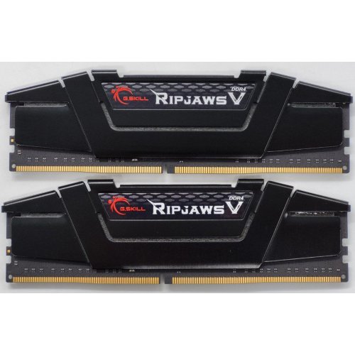 Озп G.Skill DDR4 32GB (2x16GB) 3200Mhz Ripjaws V (F4-3200C16D-32GVK) (Відновлено продавцем, 843219) купити в Україні: Київ, Львів, Хмельницький, Тернопіль, Івано-Франківськ | Перевірка сумісності, низька ціна, відгуки, характеристики від TELEMART фото