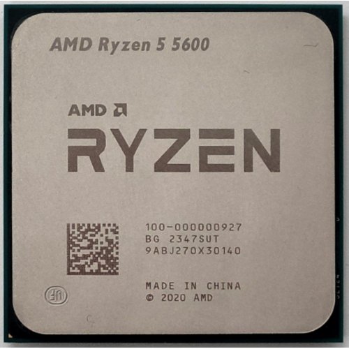Процесор AMD Ryzen 5 5600 3.5(4.4)GHz 32MB sAM4 Tray (100-000000927) (Відновлено продавцем, 843225) купити в Україні: Київ, Львів, Хмельницький, Тернопіль, Івано-Франківськ | Перевірка сумісності, низька ціна, відгуки, характеристики від TELEMART фото