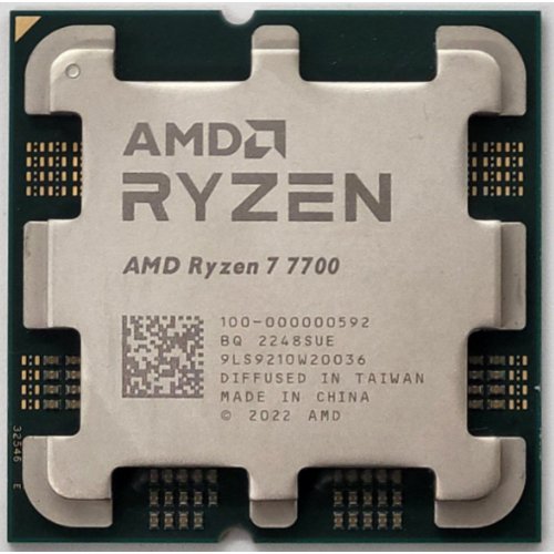 Процессор AMD Ryzen 7 7700 3.8(5.3)GHz 32MB sAM5 Tray (100-000000592) (Восстановлено продавцом, 843229) купить в Украине: Киев, Днепр, Харьков, Одесса  | Проверка совместимости, низкая цена, отзывы, характеристики от TELEMART фото