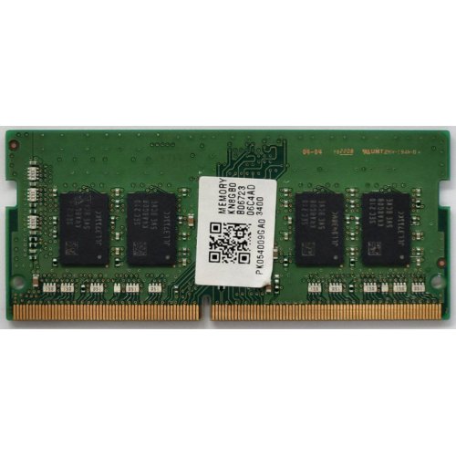 Озп Samsung SODIMM DDR4 8GB 3200Mhz (M471A1K43EB1-CWE) OEM (Відновлено продавцем, 843257) купити в Україні: Київ, Львів, Хмельницький, Тернопіль, Івано-Франківськ | Перевірка сумісності, низька ціна, відгуки, характеристики від TELEMART фото