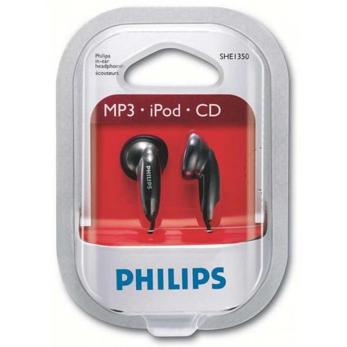 Photo Headset Philips SHE1350/00 Black
