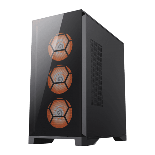 Корпус GAMEMAX Leader TG Tempered Glass без БП Black (Состояние нового, 843262) купить в Украине: Киев, Днепр, Харьков, Одесса  | Проверка совместимости, низкая цена, отзывы, характеристики от TELEMART фото