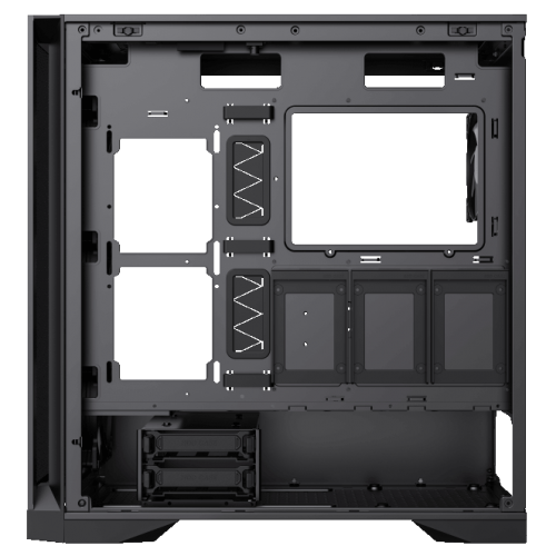 Корпус GAMEMAX Leader TG Tempered Glass без БП Black (Состояние нового, 843262) купить в Украине: Киев, Днепр, Харьков, Одесса  | Проверка совместимости, низкая цена, отзывы, характеристики от TELEMART фото