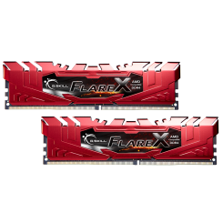 Озп G.Skill DDR4 16GB (2x8GB) 2400Mhz Flare X Red for AMD (F4-2400C15D-16GFXR) (Відновлено продавцем, 843397)