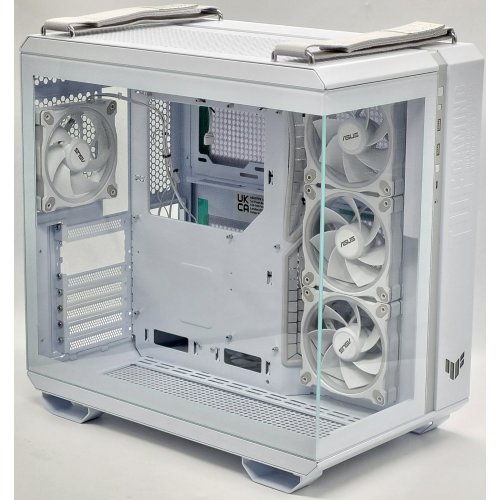 Корпус Asus TUF Gaming GT502 Horizon ARGB Tempered Glass без БП (90DC0093-B19010) White (Восстановлено продавцом, 843473) купить в Украине: Киев, Днепр, Харьков, Одесса  | Проверка совместимости, низкая цена, отзывы, характеристики от TELEMART фото