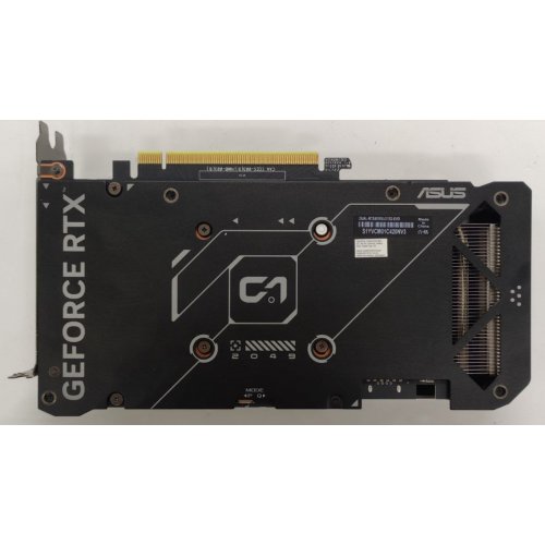 Відеокарта Asus Dual GeForce RTX 4070 SUPER EVO OC 12228MB (DUAL-RTX4070S-O12G-EVO) (Відновлено продавцем, 843474) купити в Україні: Київ, Львів, Хмельницький, Тернопіль, Івано-Франківськ | Перевірка сумісності, низька ціна, відгуки, характеристики від TELEMART фото