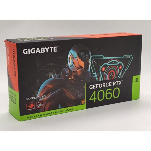 Відеокарта Gigabyte GeForce RTX 4060 Gaming OC 8192MB (GV-N4060GAMING OC-8GD) (Відновлено продавцем, 843526) купити в Україні: Київ, Львів, Хмельницький, Тернопіль, Івано-Франківськ | Перевірка сумісності, низька ціна, відгуки, характеристики від TELEMART фото