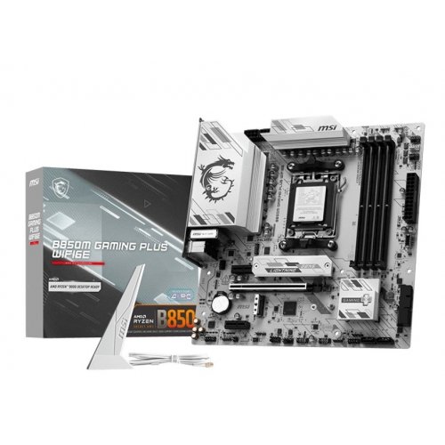 Материнская плата MSI B850M GAMING PLUS WIFI6E (sAM5, AMD B850) (Восстановлено продавцом, 843637) купить в Украине: Киев, Днепр, Харьков, Одесса  | Проверка совместимости, низкая цена, отзывы, характеристики от TELEMART фото