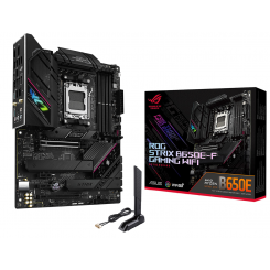 Уценка материнская плата Asus ROG STRIX B650E-F GAMING WIFI (sAM5, AMD B650) (Вскрытая упаковка, 843647)