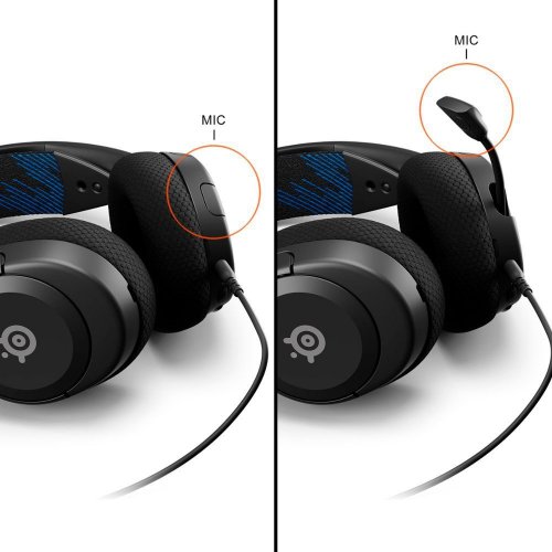 Уценка наушники SteelSeries Arctis Nova 1P (61611) Black (Вскрытая упаковка, 843685) купить в Украине: Киев, Днепр, Харьков, Одесса  | Низкая цена, отзывы, характеристики от TELEMART фото