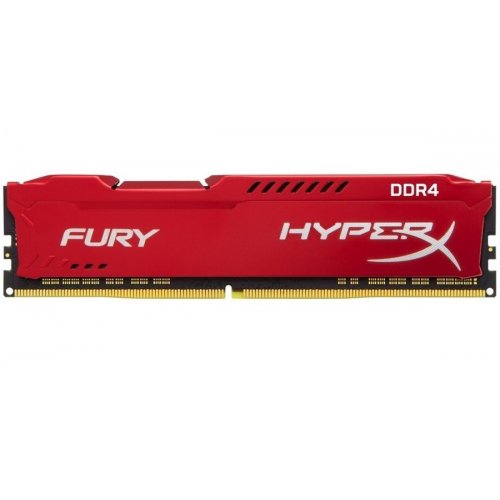 Озу Kingston DDR4 16GB 2933Mhz HyperX Fury Red (HX429C17FR/16) (Восстановлено продавцом, 843692) купить в Украине: Киев, Днепр, Харьков, Одесса  | Проверка совместимости, низкая цена, отзывы, характеристики от TELEMART фото