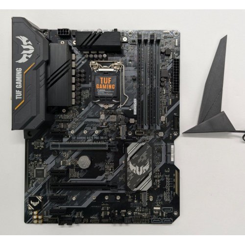 Материнська плата Asus TUF GAMING H470-PRO (WI-FI) (s1200, Intel H470) (Відновлено продавцем, 843696) купити в Україні: Київ, Львів, Хмельницький, Тернопіль, Івано-Франківськ | Перевірка сумісності, низька ціна, відгуки, характеристики від TELEMART фото