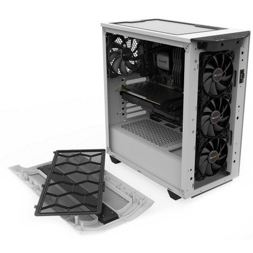 Корпус Be Quiet! Pure Base 500DX ARGB Tempered Glass без БП (BGW38) White (Восстановлено продавцом, 843741) купить в Украине: Киев, Днепр, Харьков, Одесса  | Проверка совместимости, низкая цена, отзывы, характеристики от TELEMART фото