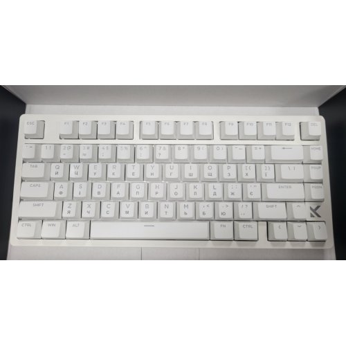 Уценка клавиатура MCHOSE Jet 75 RGB Kailh Magnetic God Switch (MC-JET75-8-UA) White (Следы использования, 843753) купить в Украине: Киев, Днепр, Харьков, Одесса  | Низкая цена, отзывы, характеристики от TELEMART фото