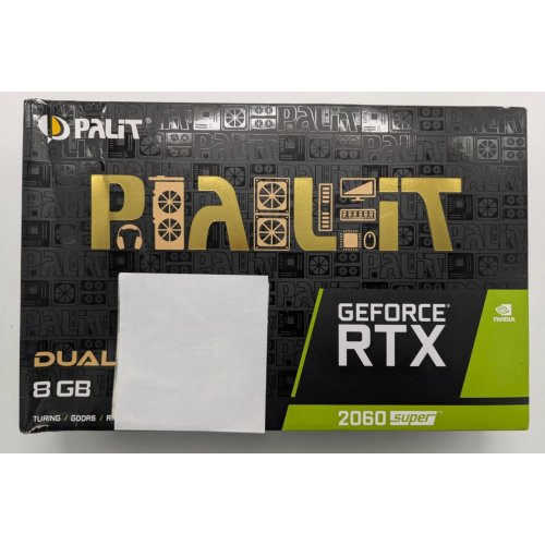 Видеокарта Palit GeForce RTX 2060 Super Dual 8192MB (NE6206S018P2-1160A) (Восстановлено продавцом, 843767) купить в Украине: Киев, Днепр, Харьков, Одесса  | Проверка совместимости, низкая цена, отзывы, характеристики от TELEMART фото