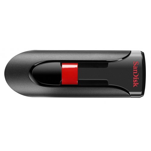 Купить Накопитель SanDisk Cruzer Glide 32GB USB 2.0 Black/Red(SDCZ60-032G-B35) - цена в Харькове, Киеве, Днепре, Одессе
в интернет-магазине Telemart фото