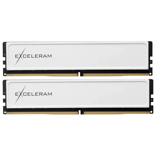 ОЗУ Exceleram DDR5 32GB (2x16GB) 6000Mhz White Sark (EBW50320604040CD) купить в Украине: Киев, Днепр, Харьков, Одесса  | Проверка совместимости, низкая цена, отзывы, характеристики от TELEMART фото