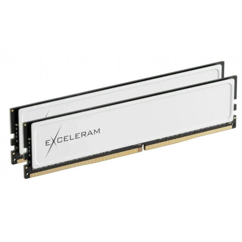 ОЗУ Exceleram DDR5 32GB (2x16GB) 6000Mhz White Sark (EBW50320603638CD) купить в Украине: Киев, Днепр, Харьков, Одесса  | Проверка совместимости, низкая цена, отзывы, характеристики от TELEMART фото