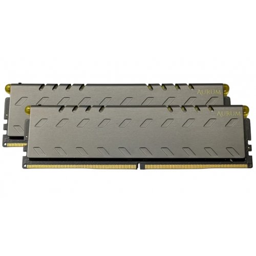 ОЗП Exceleram DDR5 32GB (2x16GB) 7200Mhz Aurum (EGI50723442D-32) купити в Україні: Київ, Львів, Хмельницький, Тернопіль, Івано-Франківськ | Перевірка сумісності, низька ціна, відгуки, характеристики від TELEMART фото