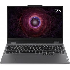 Ноутбук Lenovo LOQ 15ARP9 (83JC00K6RA) Luna Grey / 15.6″ (1920x1080, IPS) / AMD Ryzen 5 7235HS (3.2-4.2 ГГц), 4 ядра / NVIDIA GeForce RTX 3050 / 16 ГБ (DDR5) / 512 ГБ (SSD) / Без ОС