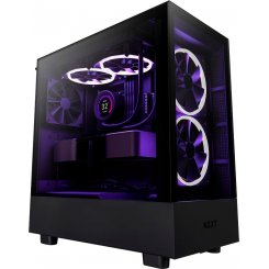 Корпус NZXT H5 Elite Tempered Glass без БП (CC-H51EB-01) Black (Восстановлено продавцом, 843988)