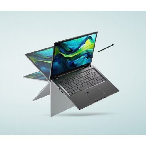 Ноутбук Acer Aspire Spin 14 ASP14-52MTN (NX.J3JEU.001) Steel Gray купити в Україні: Київ, Львів, Хмельницький, Тернопіль, Івано-Франківськ | Низька ціна, відгуки, характеристики від TELEMART фото