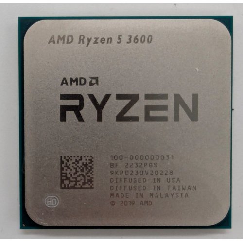 Процесор AMD Ryzen 5 3600 3.6(4.2)GHz 32MB sAM4 Tray (100-000000031) (Відновлено продавцем, 844005) купити в Україні: Київ, Львів, Хмельницький, Тернопіль, Івано-Франківськ | Перевірка сумісності, низька ціна, відгуки, характеристики від TELEMART фото