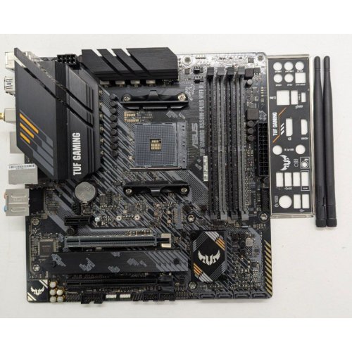 Материнська плата Asus TUF GAMING B550M-PLUS II WIFI (sAM4, B550) (Відновлено продавцем, 844007) купити в Україні: Київ, Львів, Хмельницький, Тернопіль, Івано-Франківськ | Перевірка сумісності, низька ціна, відгуки, характеристики від TELEMART фото