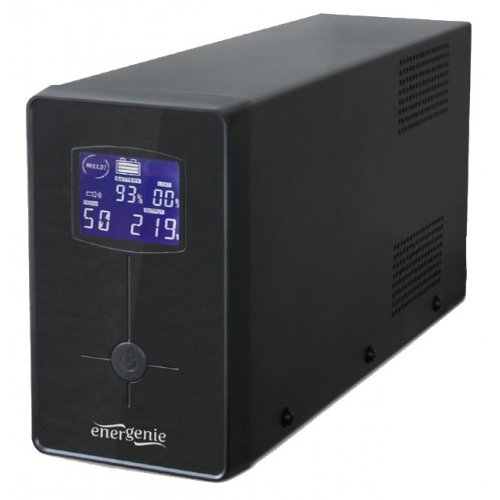 Уценка ибп EnerGenie Pro 1500VA USB LCD (EG-UPS-034) (Следы использования, 844030) купить в Украине: Киев, Днепр, Харьков, Одесса  | Низкая цена, отзывы, характеристики от TELEMART фото