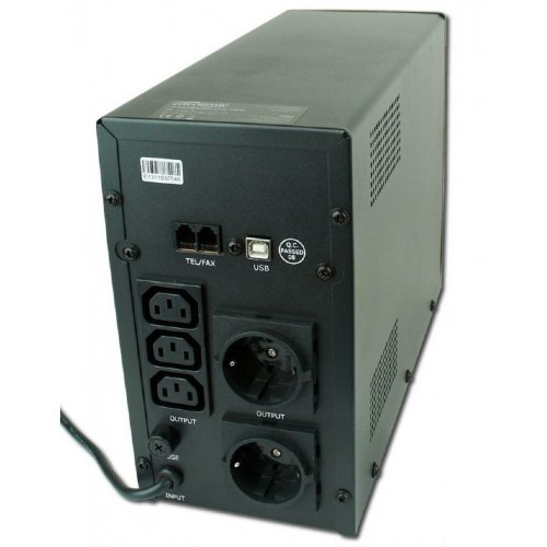 Уценка ибп EnerGenie Pro 1500VA USB LCD (EG-UPS-034) (Следы использования, 844030) купить в Украине: Киев, Днепр, Харьков, Одесса  | Низкая цена, отзывы, характеристики от TELEMART фото