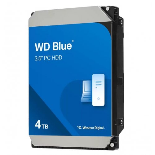 Жорсткий диск Western Digital Blue 4TB 128MB 5400RPM 3.5" (WD40EZZX) купити в Україні: Київ, Львів, Хмельницький, Тернопіль, Івано-Франківськ | Перевірка сумісності, низька ціна, відгуки, характеристики від TELEMART фото
