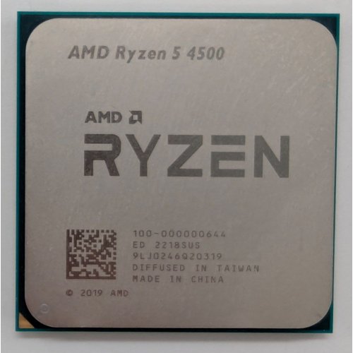 Процесор AMD Ryzen 5 4500 3.6(4.1)GHz 8MB sAM4 Tray (100-000000644) (Відновлено продавцем, 844071) купити в Україні: Київ, Львів, Хмельницький, Тернопіль, Івано-Франківськ | Перевірка сумісності, низька ціна, відгуки, характеристики від TELEMART фото