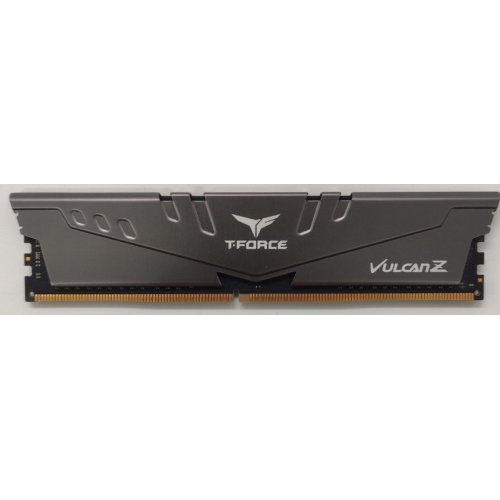 Озп Team DDR4 16GB 3600Mhz T-Force Vulcan Z Grey (TLZGD416G3600HC18JBK) (Відновлено продавцем, 844079) купити в Україні: Київ, Львів, Хмельницький, Тернопіль, Івано-Франківськ | Перевірка сумісності, низька ціна, відгуки, характеристики від TELEMART фото