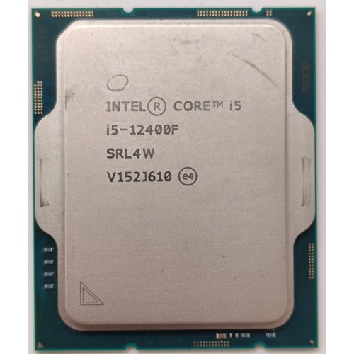 Процессор Intel Core i5-12400F 2.5(4.4)GHz 18MB s1700 Tray (CM8071504555318) (Восстановлено продавцом, 844099) купить в Украине: Киев, Днепр, Харьков, Одесса  | Проверка совместимости, низкая цена, отзывы, характеристики от TELEMART фото