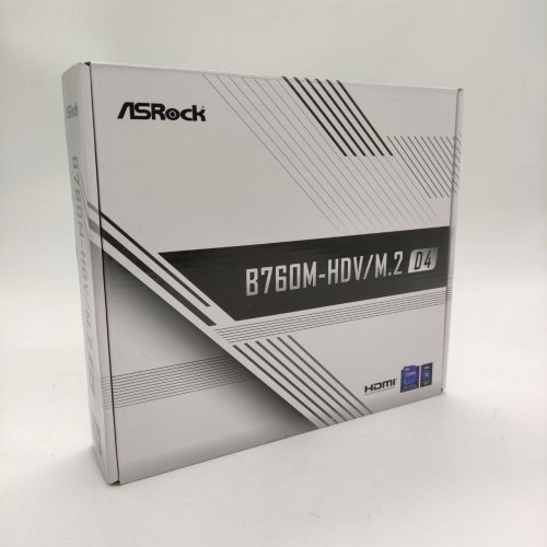 Материнская плата AsRock B760M-HDV/M.2 D4 (s1700, Intel B760) (Восстановлено продавцом, 844188) купить в Украине: Киев, Днепр, Харьков, Одесса  | Проверка совместимости, низкая цена, отзывы, характеристики от TELEMART фото