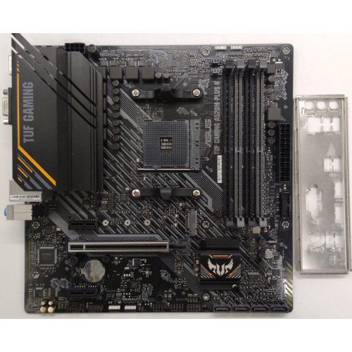 Материнская плата Asus TUF GAMING A520M-PLUS II (sAM4, A520) (Восстановлено продавцом, 844192) купить в Украине: Киев, Днепр, Харьков, Одесса  | Проверка совместимости, низкая цена, отзывы, характеристики от TELEMART фото