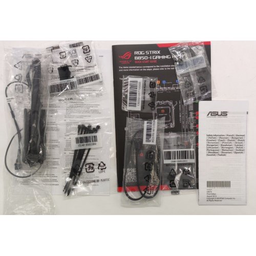 Материнская плата Asus ROG STRIX B850-I GAMING WIFI (sAM5, AMD B850) (Восстановлено продавцом, 844193) купить в Украине: Киев, Днепр, Харьков, Одесса  | Проверка совместимости, низкая цена, отзывы, характеристики от TELEMART фото