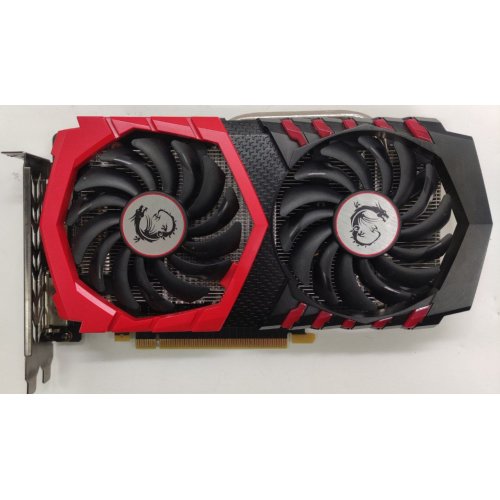 Видеокарта MSI GeForce GTX 1050 Ti Gaming X 4096MB (GTX 1050 TI GAMING X 4G) (Восстановлено продавцом, 844197) купить в Украине: Киев, Днепр, Харьков, Одесса  | Проверка совместимости, низкая цена, отзывы, характеристики от TELEMART фото