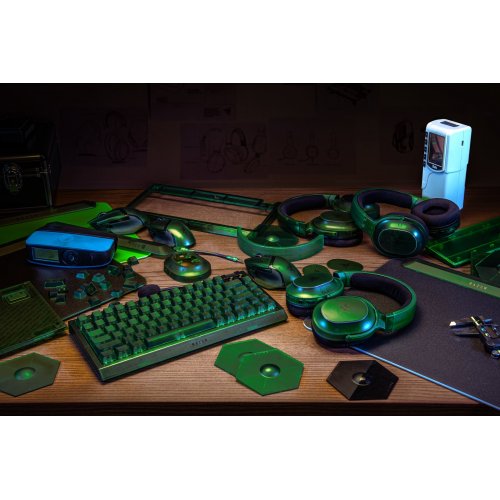Мышка Razer Basilisk V3 Pro 35K Wireless (RZ01-05240300-R3G1) Phantom Green купить в Украине: Киев, Днепр, Харьков, Одесса  | Низкая цена, отзывы, характеристики от TELEMART фото