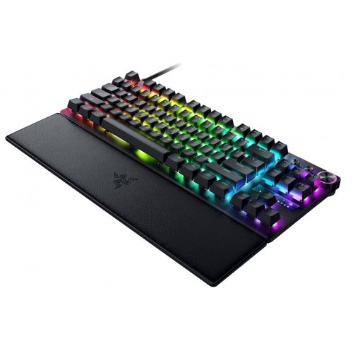 Клавіатура Razer Huntsman V3 Pro TKL 8KHz Analog Optical Switch Gen-2 (RZ03-05520100-R3M1) Black купити в Україні: Київ, Львів, Хмельницький, Тернопіль, Івано-Франківськ | Низька ціна, відгуки, характеристики від TELEMART фото