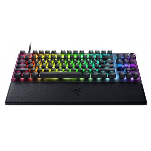 Клавіатура Razer Huntsman V3 Pro TKL 8KHz Analog Optical Switch Gen-2 (RZ03-05520100-R3M1) Black купити в Україні: Київ, Львів, Хмельницький, Тернопіль, Івано-Франківськ | Низька ціна, відгуки, характеристики від TELEMART фото