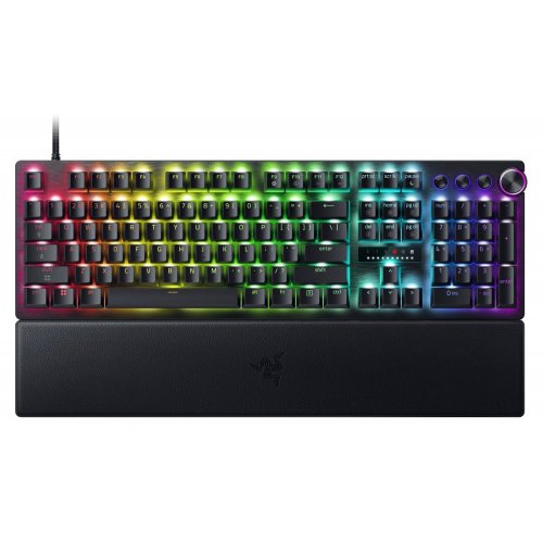 Клавіатура Razer Huntsman V3 Pro 8KHz Analog Optical Switch Gen-2 (RZ03-05530100-R3M1) Black купити в Україні: Київ, Львів, Хмельницький, Тернопіль, Івано-Франківськ | Низька ціна, відгуки, характеристики від TELEMART фото