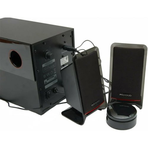 Уцінка акустична система Microlab M-200 Black (Сліди використання, 844383) купити в Україні: Київ, Львів, Хмельницький, Тернопіль, Івано-Франківськ | Низька ціна, відгуки, характеристики від TELEMART фото