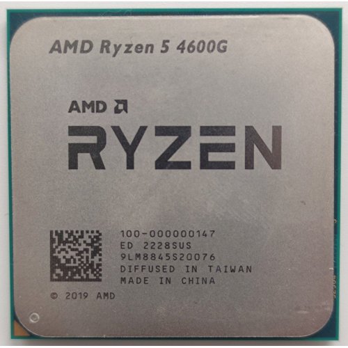 Процессор AMD Ryzen 5 4600G 3.7(4.2)GHz 8MB sAM4 Tray (100-000000147) (Восстановлено продавцом, 844436) купить в Украине: Киев, Днепр, Харьков, Одесса  | Проверка совместимости, низкая цена, отзывы, характеристики от TELEMART фото