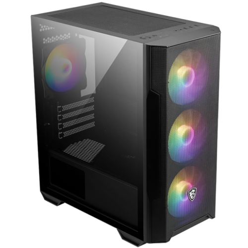 Уценка корпус MSI MAG FORGE M100R без БП Black (Повреждена упаковка, 844463) купить в Украине: Киев, Днепр, Харьков, Одесса  | Проверка совместимости, низкая цена, отзывы, характеристики от TELEMART фото