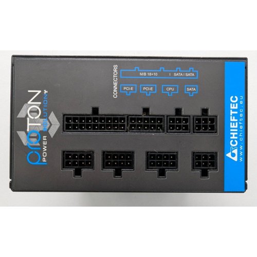 Блок питания CHIEFTEC Proton 750W (BDF-750C) (Восстановлено продавцом, 844470) купить в Украине: Киев, Днепр, Харьков, Одесса  | Проверка совместимости, низкая цена, отзывы, характеристики от TELEMART фото