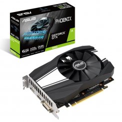 Видеокарта Asus GeForce GTX 1660 Phoenix 6144MB (PH-GTX1660-6G) (Восстановлено продавцом, 844475)