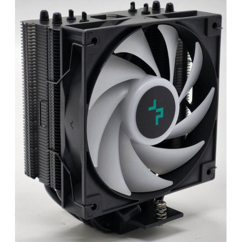 Кулер Deepcool AG400 ARGB (R-AG400-BKANMC-G-2) Black (Восстановлено продавцом, 844524) купить в Украине: Киев, Днепр, Харьков, Одесса  | Проверка совместимости, низкая цена, отзывы, характеристики от TELEMART фото