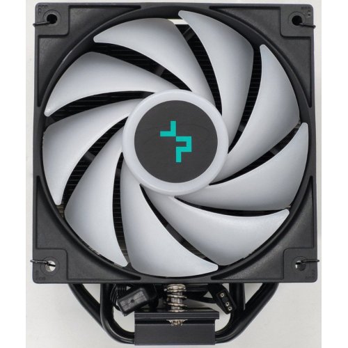 Кулер Deepcool AG400 ARGB (R-AG400-BKANMC-G-2) Black (Восстановлено продавцом, 844524) купить в Украине: Киев, Днепр, Харьков, Одесса  | Проверка совместимости, низкая цена, отзывы, характеристики от TELEMART фото